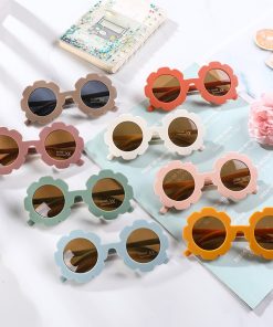 Occhiali da sole per bambini a forma di fiore